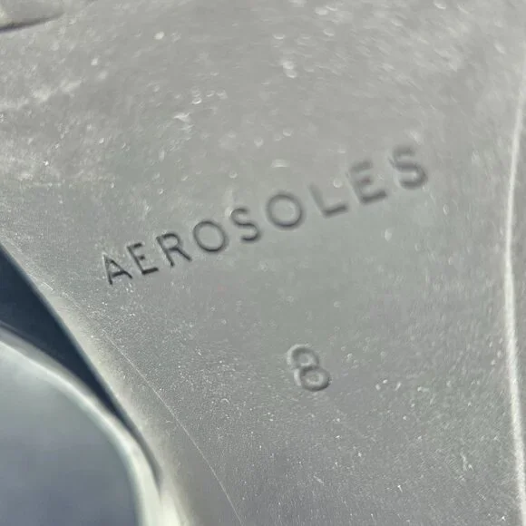 Camera Platform Sandals | Black Faux Leather | Women’s Size 8 - Picture 10 of 10